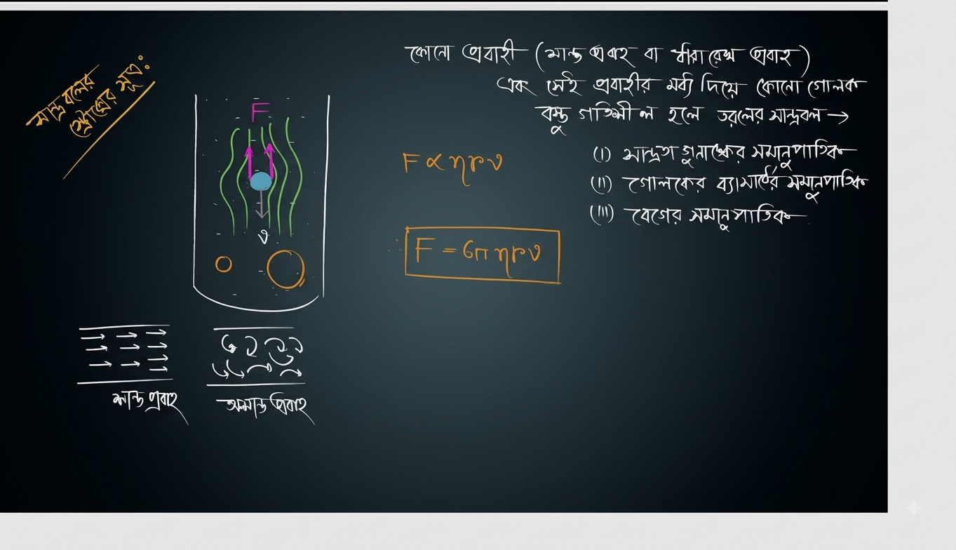 স্টোকসের সূত্রের চিত্র